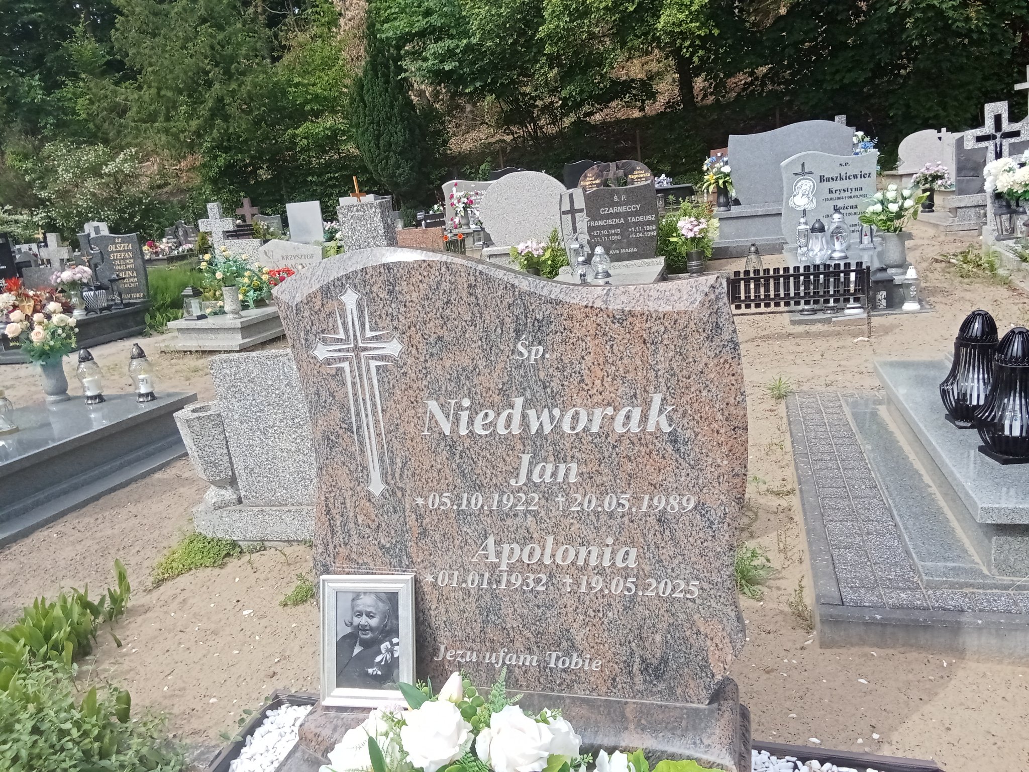 Grób  Jan Niedworak 
