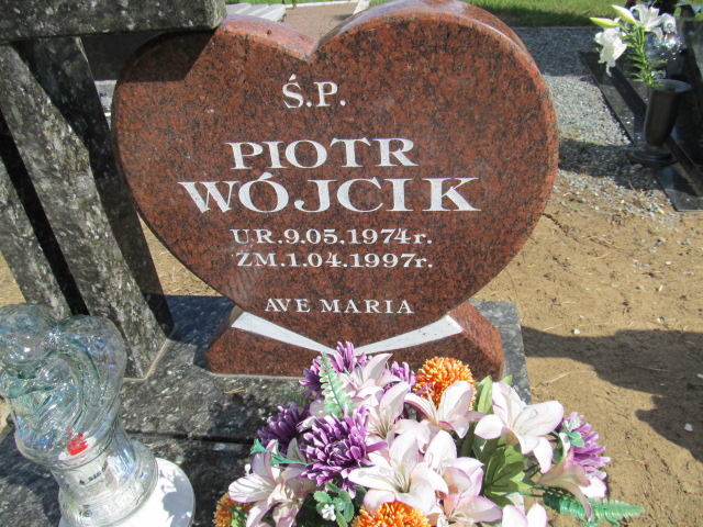Piotr Wójcik  1974 Bogdaniec - Grobonet - Wyszukiwarka osób pochowanych
