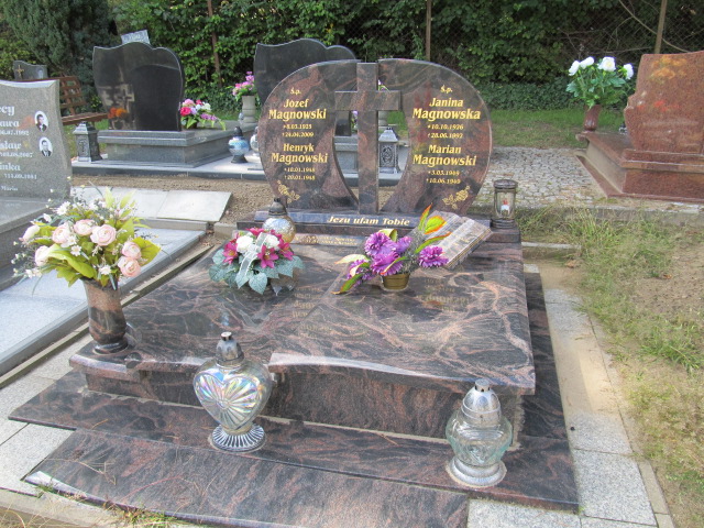 Grób Stanisław Magnowski