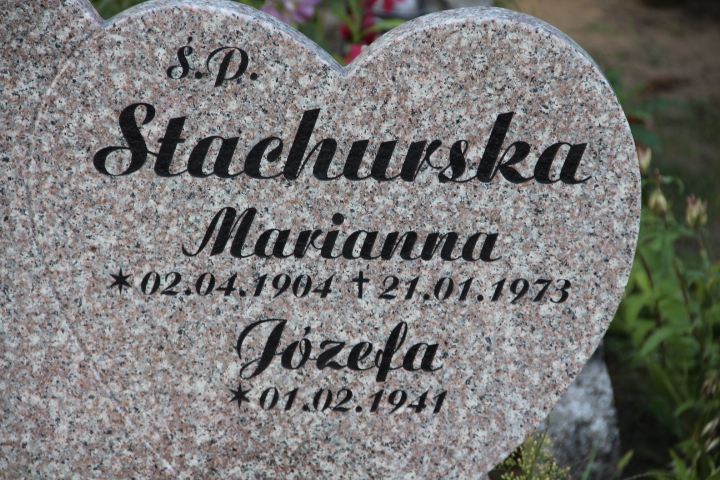 Grób Marianna Stachurska