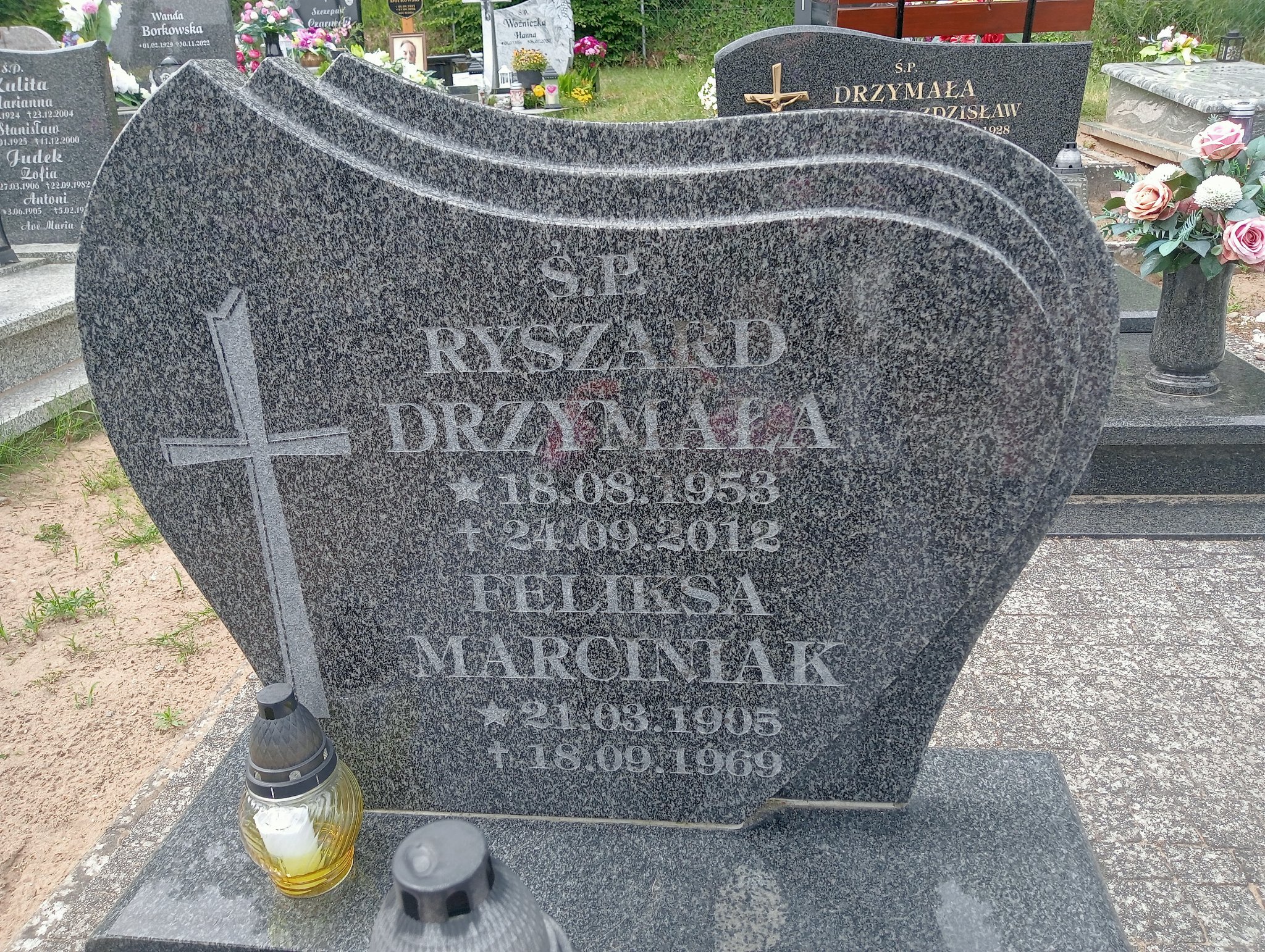 Ryszard Drzymała 1953 Bogdaniec - Grobonet - Wyszukiwarka osób pochowanych
