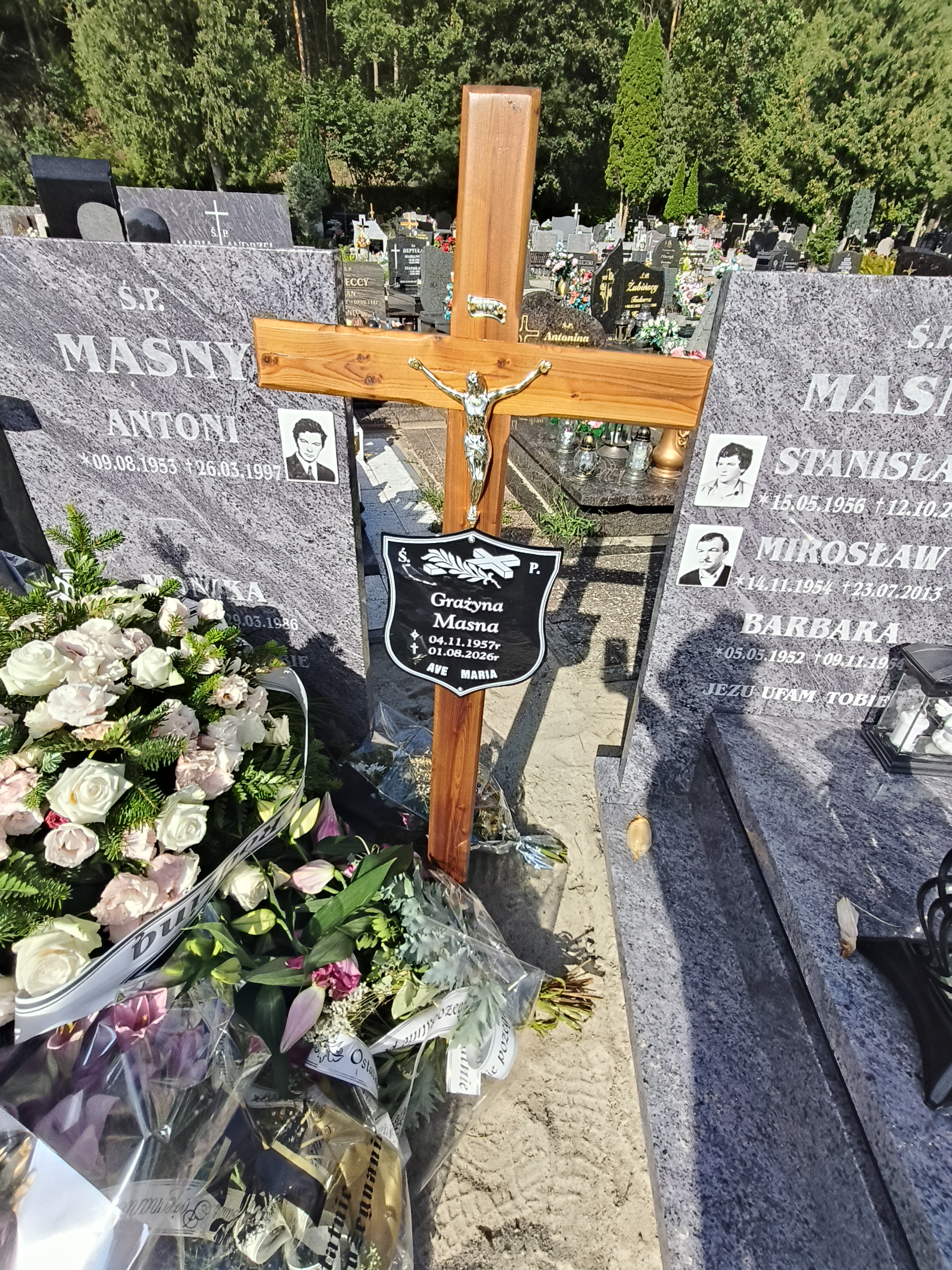 Grób Grażyna Masna 