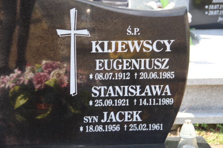 Eugeniusz Kijewski 1912 Bogdaniec - Grobonet - Wyszukiwarka osób pochowanych