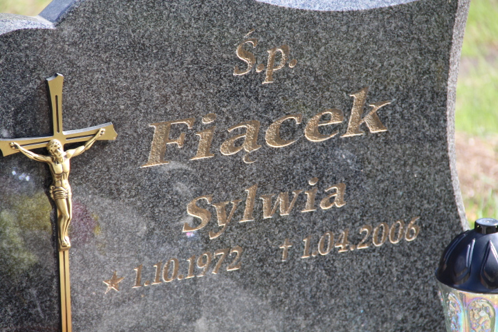Sylwia Fiącek 1972 Bogdaniec - Grobonet - Wyszukiwarka osób pochowanych