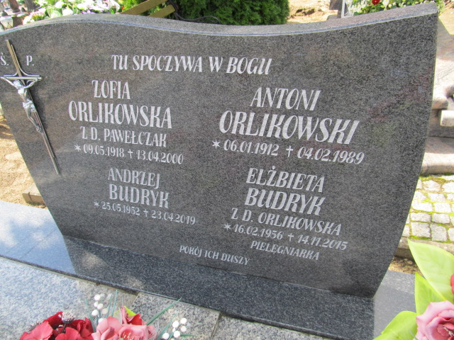 Andrzej Budryk 1952 Bogdaniec - Grobonet - Wyszukiwarka osób pochowanych