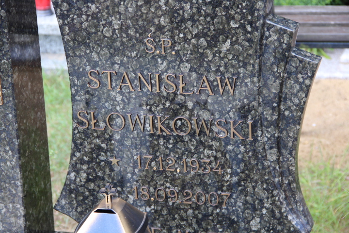 Stanisław Słowikowski 1934 Bogdaniec - Grobonet - Wyszukiwarka osób pochowanych
