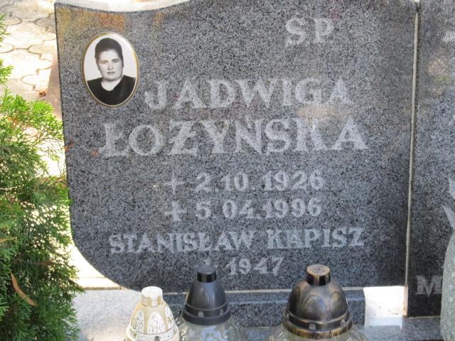 Jadwiga Łożyńska 1926 Bogdaniec - Grobonet - Wyszukiwarka osób pochowanych