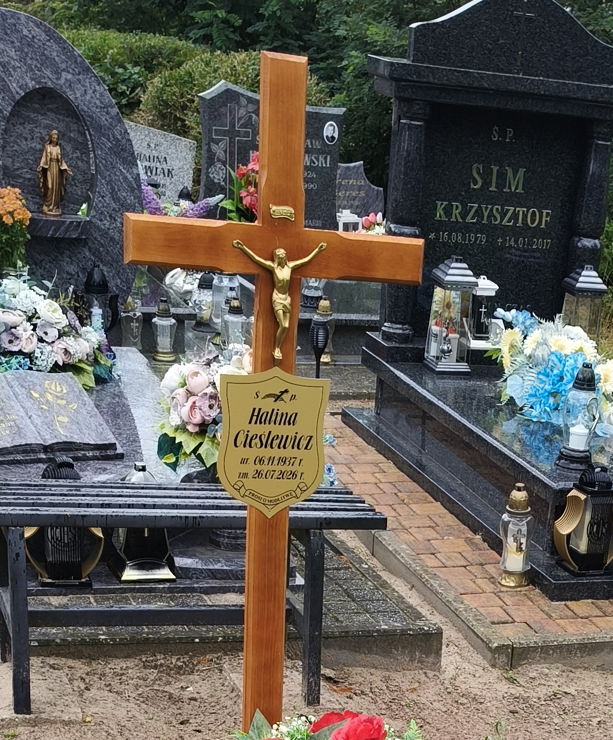 Grób Halina Cieślewicz